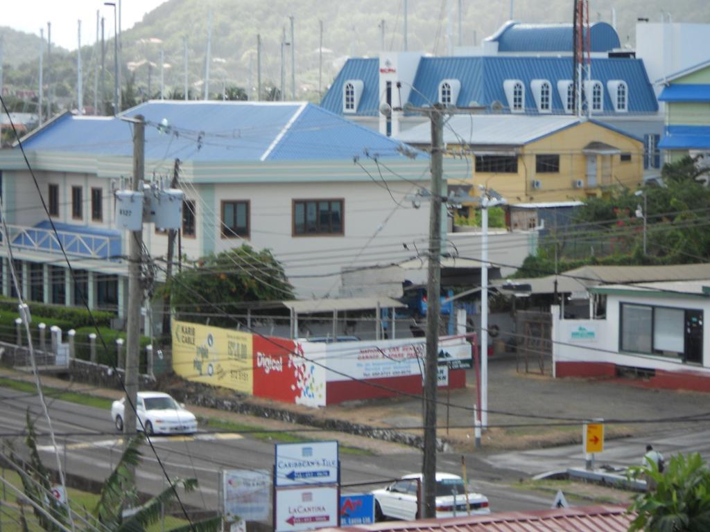 Stephanie'S Hotel Gros Islet Exterior foto