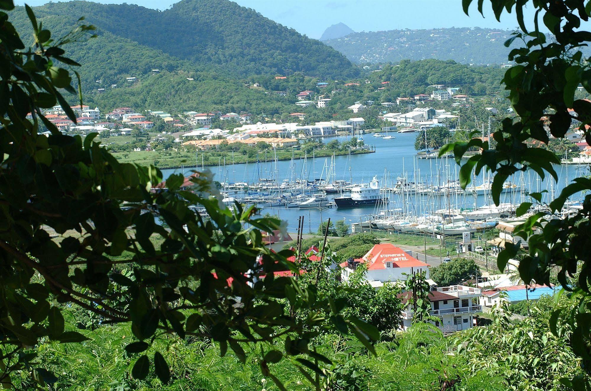 Stephanie'S Hotel Gros Islet Exterior foto